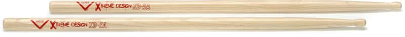 Vater Xtreme Design Drumsticks - 5A - Wood Tip (5-pack) Bundle image 1