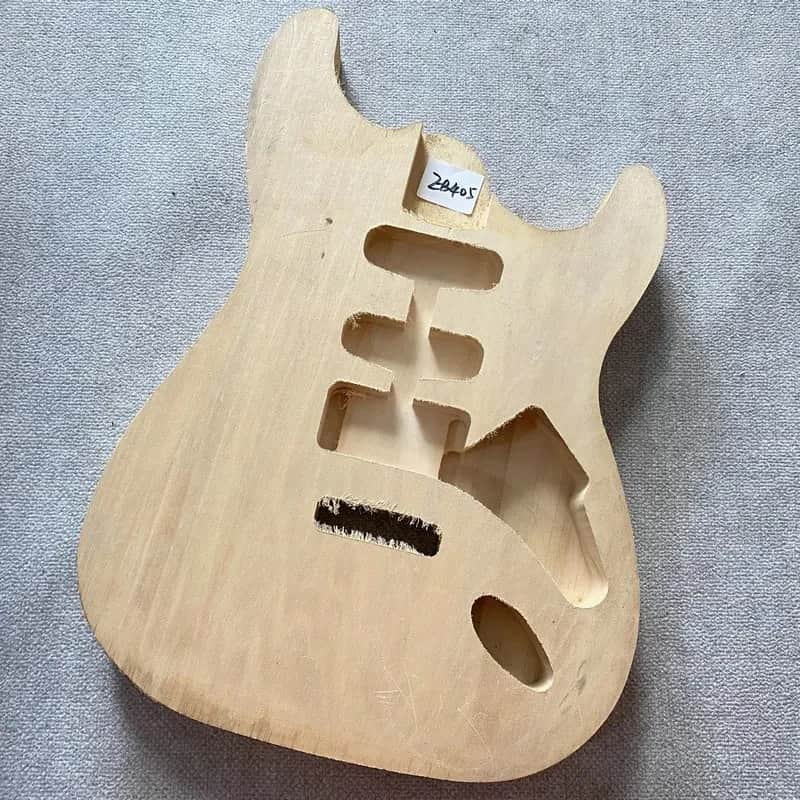 HSS Unfinished Basswood Guitar Body DIY Project image 1