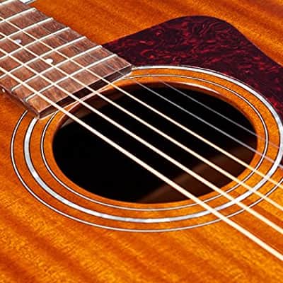 Guild D-120 - Dreadnought Steel String Acoustic Guitar - Solid Mahogany top, back, sides image 3