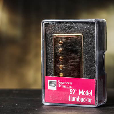 Seymour Duncan SH-1 59 Neck GOLD Humbucker Electric Guitar Pickup Vintage PAF image 1