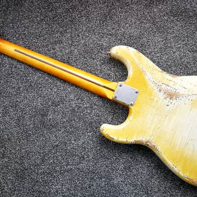 Vtt Relics Strat 50's - Blond Hardtail (with checking) image 4