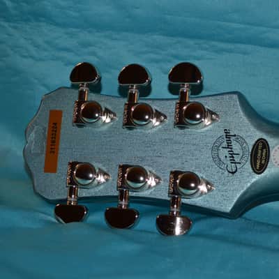 Epiphone SG Custom Pelham Blue with Maestro Tremolo | Reverb