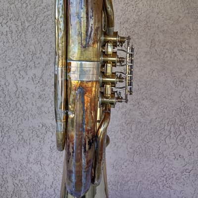 B&S "Sonora" BBb 4 Rotary Valve Tuba image 5