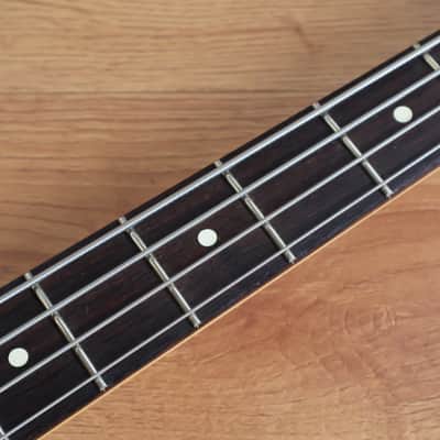 2005 Fender USA American Standard Jazz Bass (Three-Tone Sunburst) image 8