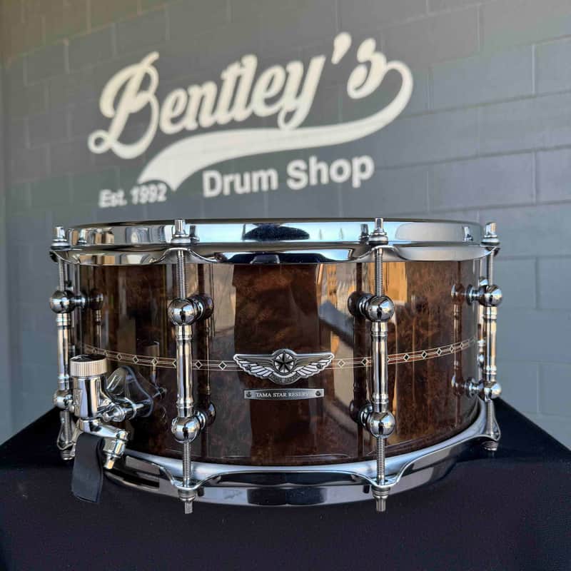 TAMA STAR Reserve 6.5x14 Bubinga/Walnut Snare Drum (Rm 4) image 1