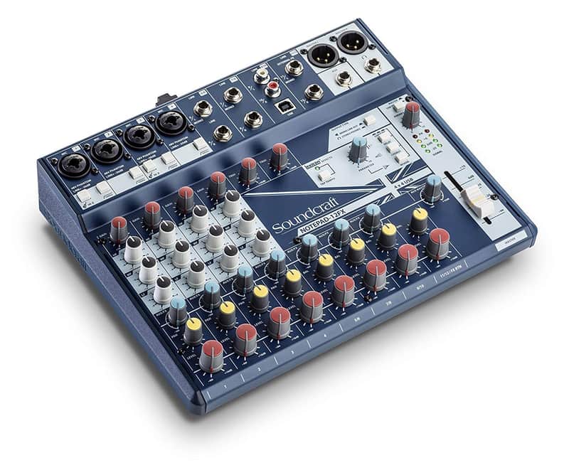 Soundcraft Notepad-12FX Small-format Analog Twelve-Channel Mixing Console image 1
