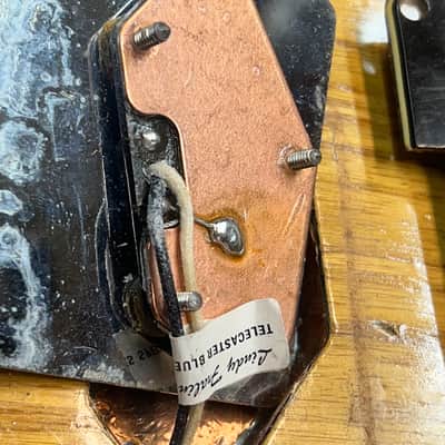 1956 Fender Telecaster, Natural Owned by Alice Stuart, History Piece, It's Been Moded & Refinished but It is very, very Kool image 12