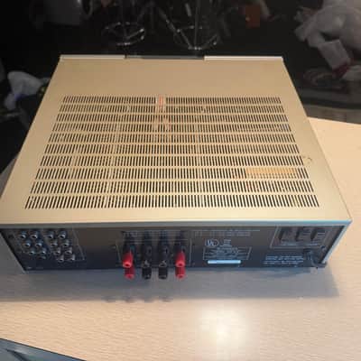 Vintage Pioneer A-8 Stereo Non Switching Amplifier Gold Champagne Fresh Service! image 7