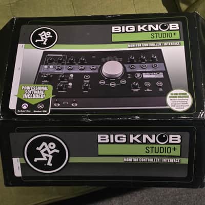 Mackie Big Knob Studio+ Monitor Controller / Interface 2017 - Present - Black image 4
