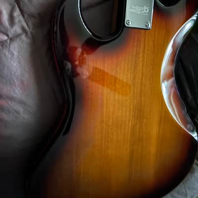 Jet JJB-300 SB Electric Bass Guitar Sunburst image 11