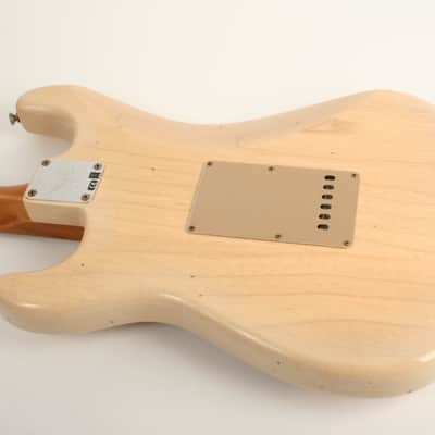 Fender Custom Shop Limited Edition 1954 Roasted Stratocaster Journeyman Relic 1-Piece Roasted Quarterswan Maple Fingerboard Natural Blonde LXX0787 image 10