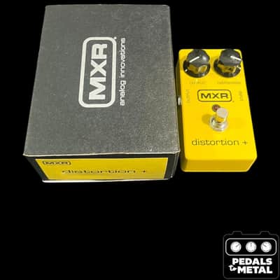 MXR M104 Distortion + 1995 - Present - Yellow - X19977 image 1