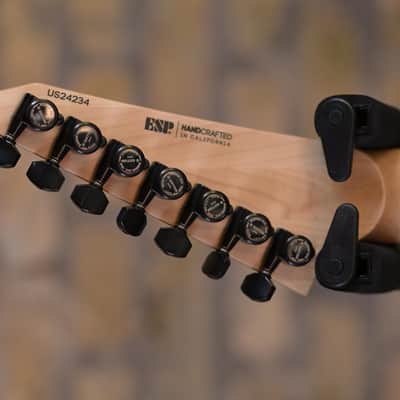 ESP USA M-7 HT Baritone - Blood Splatter image 6