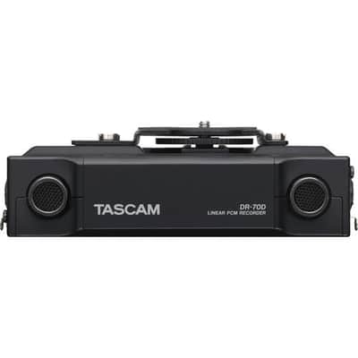 Tascam DR-70D 4-Track Portable Audio Recorder for DSLR Camera image 5