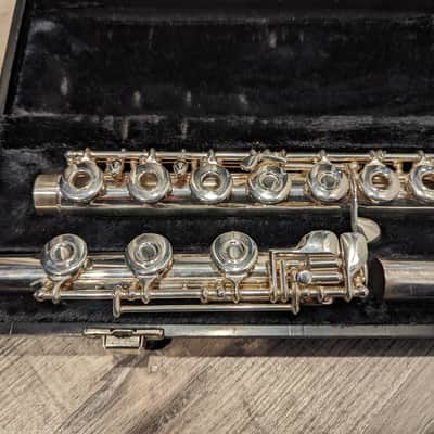 Gemeinhardt 3SB Solid Silver Open Hole B Foot Flute image 4