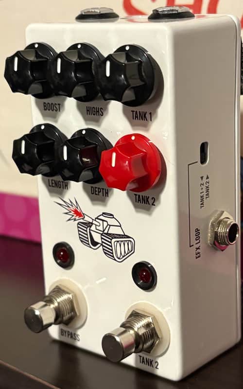 JHS Spring Tank Reverb 2017 - Present - White image 1