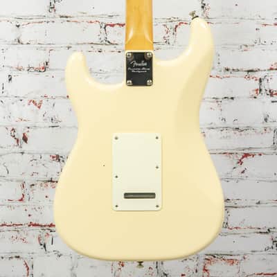 Fender - Vintera 60's Modified Stratocaster Electric Guitar - Olympic White w/Seymour Duncan JB Jr. Bridge PUP Installed - w/ Bag USED image 3