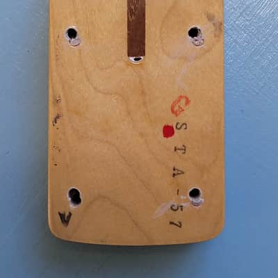 1991 Fender Japan Stratocaster maple neck | from FujiGen St57-90 | J serial | A stamped image 4