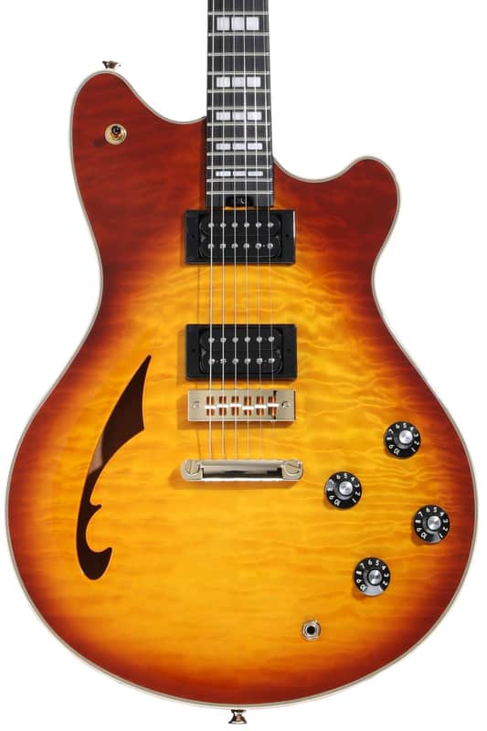 EVH SA-126 Special Quilted Maple Electric Guitar - Tobacco Burst image 1