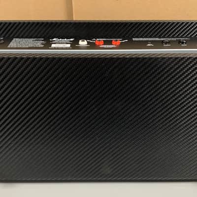 Marshall MG Carbon Fiber MG100HCFX 100-Watt Solid State Guitar Amp Head 2011 - 2018 - Black Carbon Fiber image 5
