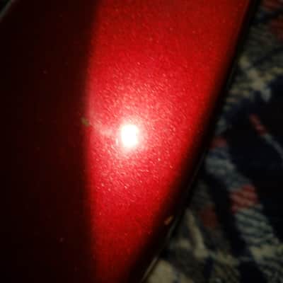 KAY Guitar VINTAGE STRATOCASTER 1960s Sparkly Red Bild 13