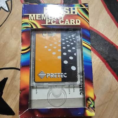PRETEC 8MB PCMCIA Flash Card QCard for Alesis QS Synthesizers Keyboards 2000 - Black