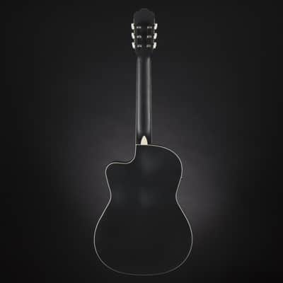 Almeria CC 36 EQ Classic BK Black - 4/4 classical guitar image 3
