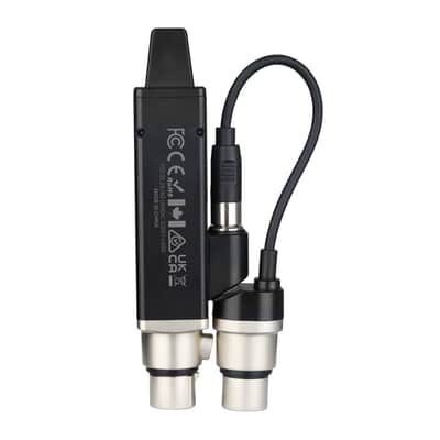 XVIVE U45D Stereo IEM Wireless System, 5.8GHz, Black image 6