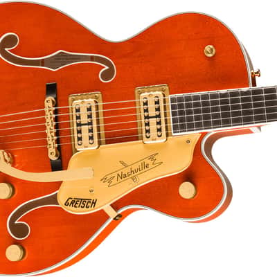 Pre-Order! GRETSCH 6120 NASHVILLE HOLLOW BODY WITH BIGSBY / ORANGE STAIN image 1