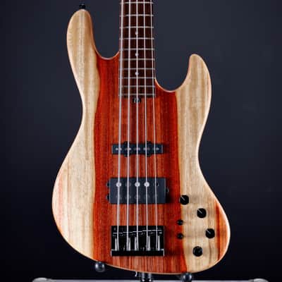 Sadowsky Masterbuilt 21-Fret Standard M/J Bass Limited Edition 2024 5-String - Natural Transparent Satin image 2
