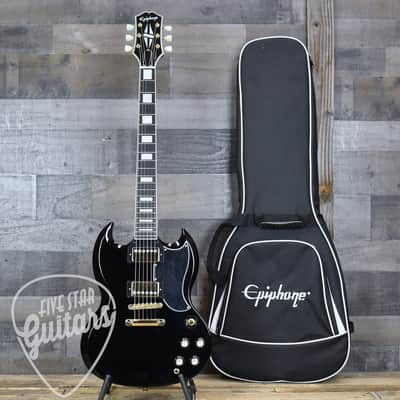 Pre-Owned Epiphone SG Custom - Ebony with Gigbag image 10