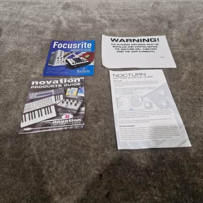 Novation Nocturn - Intelligent Plug-in Controller - Like New w/ Manuals & Original Box image 5