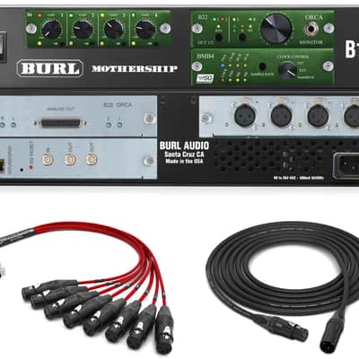 Burl Audio B16 Mothership BMB4 | 4x4 Mothership Bundle with Monitor Control | SoundGrid image 1