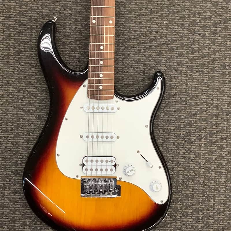 Peavey Raptor Plus HSS Electric Guitar with Rosewood Fretboard, Tremolo 2010s - Sunburst image 1