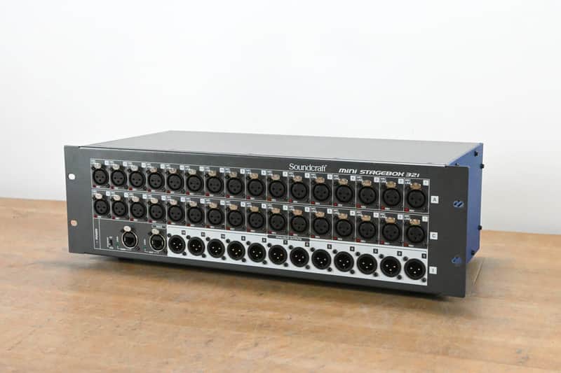 Soundcraft Mini Stagebox 32i US 32-Channel Digital Stage Box CG011NJ image 1