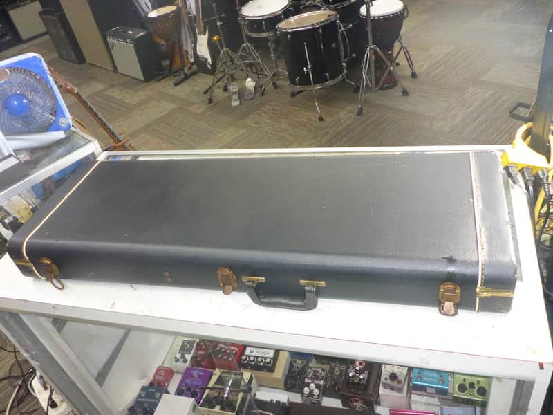 Case Mid-to-Late 1960's Ess Custom Built Case: Hartford, Conn. Latches '60's - Black Tolex & Wine Plush image 1