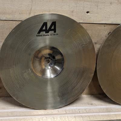 Sabian 12" AA Mini Hi-Hat Cymbals (Pair) 2006 - 2010 - Brilliant image 13