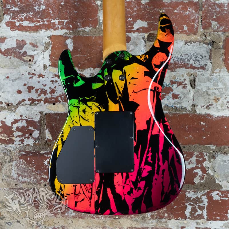 Aria Pro II MA-650 Magna Series 1990's Rainbow Splatter MIJ Japan