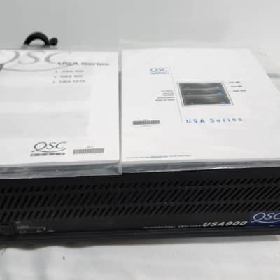 QSC Vintage Series USA Model 900, 2 x 270 watts 8 Ohms, made in USA image 10