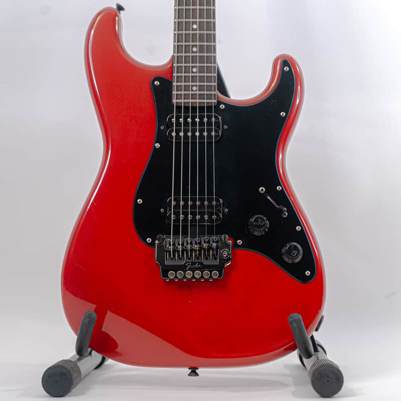 1985 Fender HH Contemporary Stratocaster Torino Red w/ System One 1 Locking Trem, TBX Tone Control, Padded Gigbag image 1