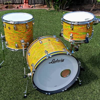 Ludwig Classic Maple Downbeat 2025 - Citrus Mod image 1