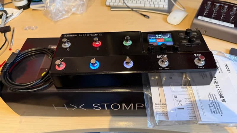 Line 6 HX Stomp XL Guitar Effects Processor Pedal Mint with Original Packaging image 1