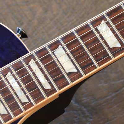 2012 Gibson Custom Shop Les Paul Standard F Cobalt Blue Flametop + COA OHSC image 9