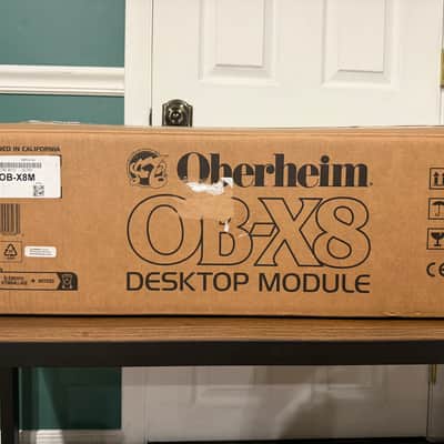 Oberheim OB-X8 Desktop 8-Voice Synthesizer 2022 - Present - Black with Wood Sides image 8