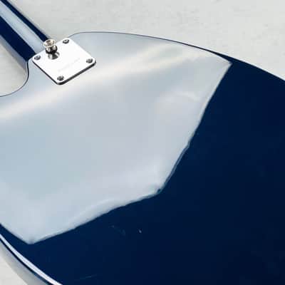 Teisco MQ-56 May Queen Reissue 1999 - Navy Blue image 14