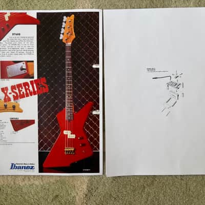 Ibanez X-Series RR550SC "Rocket Roll" 1983 - Flamed Maple Sunburst image 20