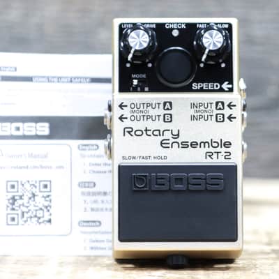 Boss RT-2 Rotary Ensemble Authentic Rotary Speaker Cabinet Sounds Effect Pedal image 7
