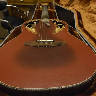 RARE Vintage 1983 Ovation Adamas II 1681-2 USA Acoustic Guitar OHSC! VIDEO! 1687 1581 image 5