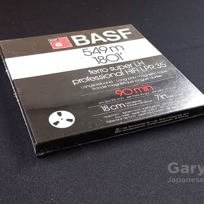 BASF Professional HiFi LPR-35 18 cm 549 m Recording Tape on Alu Reel Unopened Box image 2