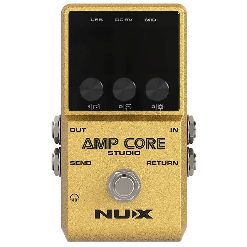 Used NUX Amp Core Studio Amp Modeler & IR Guitar Effects Pedal ♫ image 1